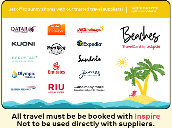 Beaches Travelcard by Inspire