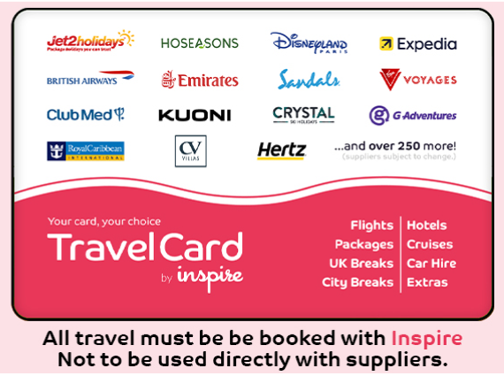 Inspire Travel Gift Card